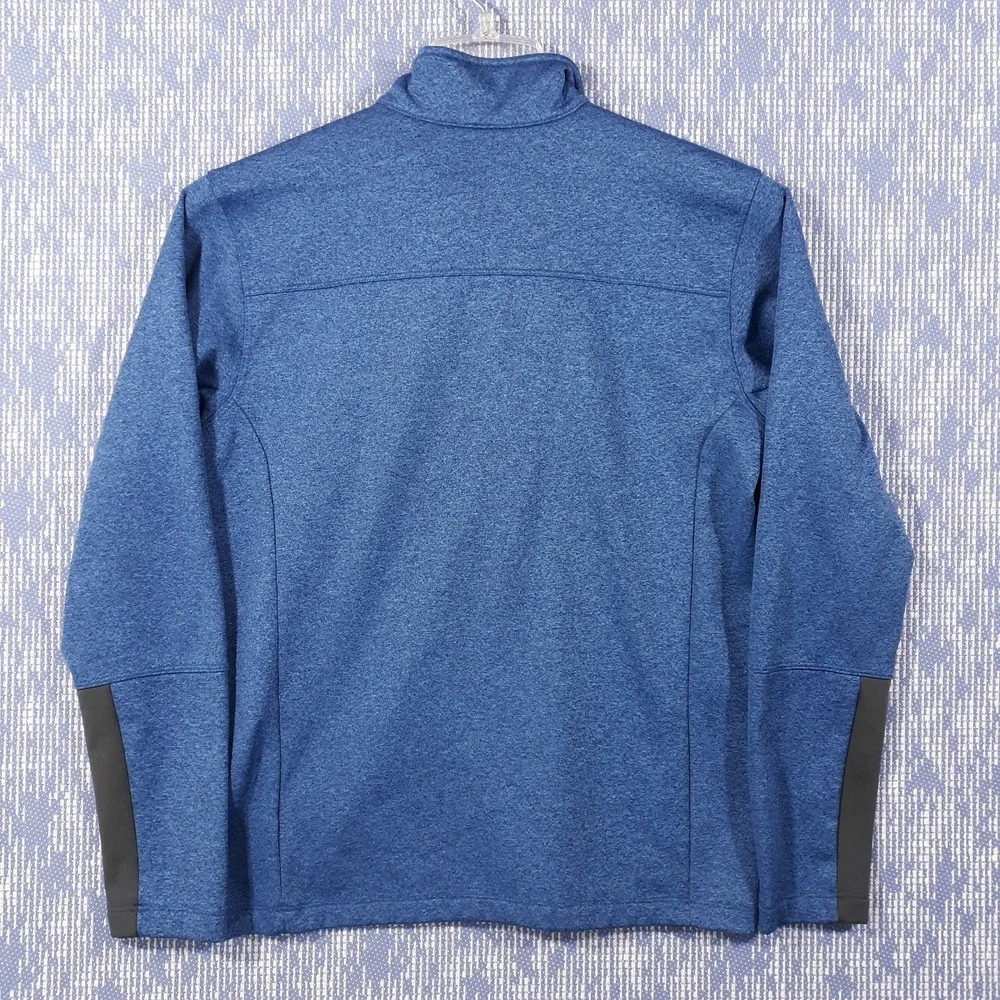 The North Face Sweater Mens‎ Medium Blue Outdoor Travel Hiking 1/2 Half Zip